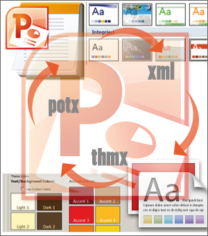 PowerPoint Template Programmierung. PowerPoint Factory liefert eine pot- oder potx-Datei (pot=PowerPoint Template).